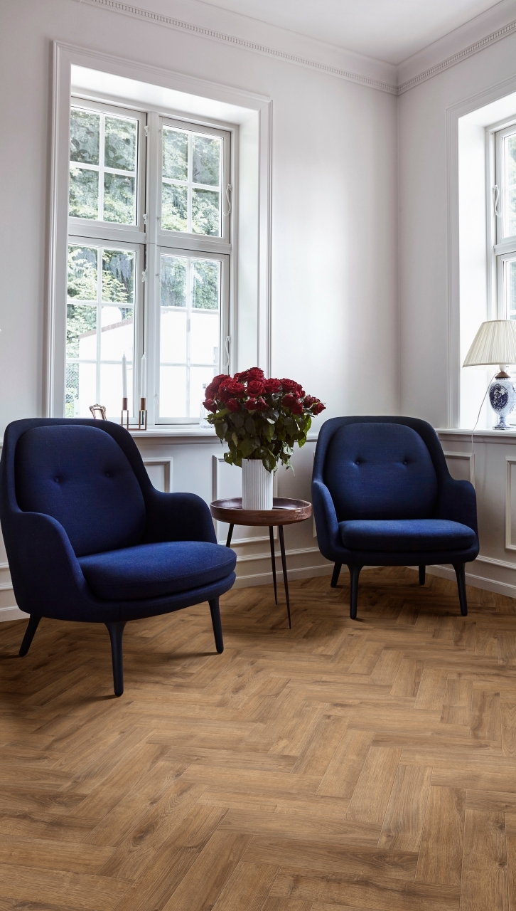 Moduleo Roots Classic Herringbone Galway Oak 87832