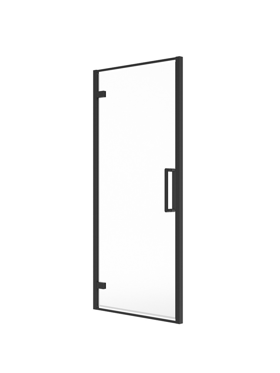 Aspect Hinged Door - Matt Black - Get My Taps