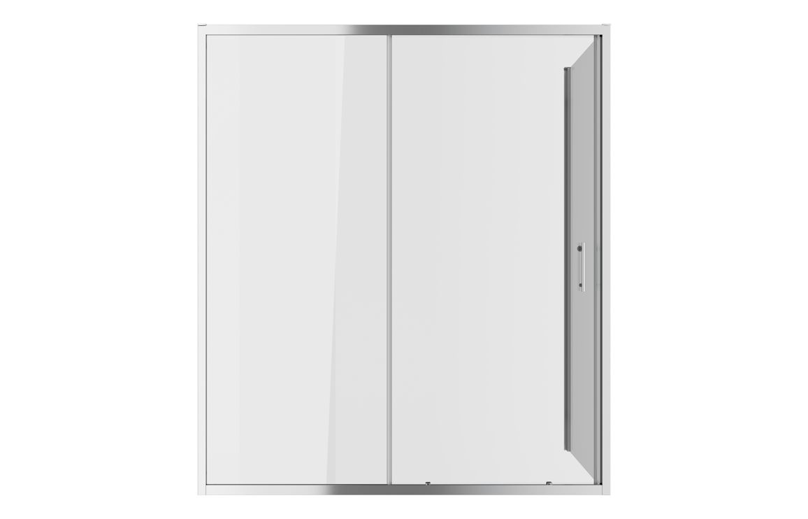 MyBathrooms Optimum Original Sliding Door Shower Enclosure – Chrome