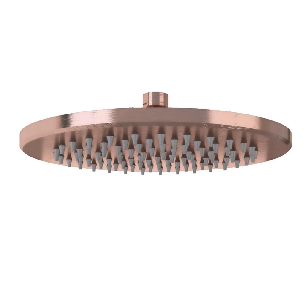 Eastbrook Meriden Concealed Valve, 300mm Shower Head & Wall Arm Bundle – Brushed Bronze