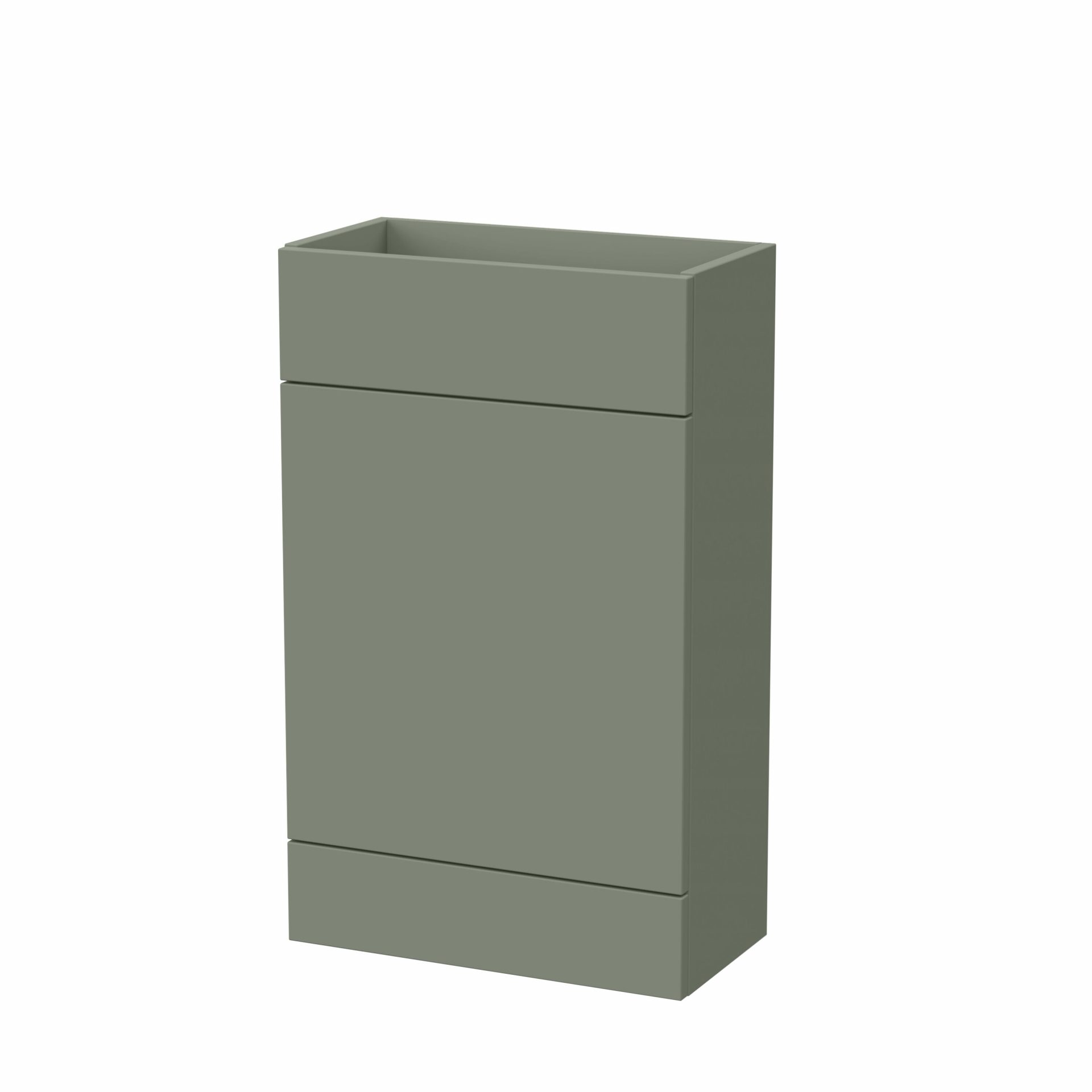 Nuie Lux Krest 500mm Slim Floorstanding WC Unit – Fern Green