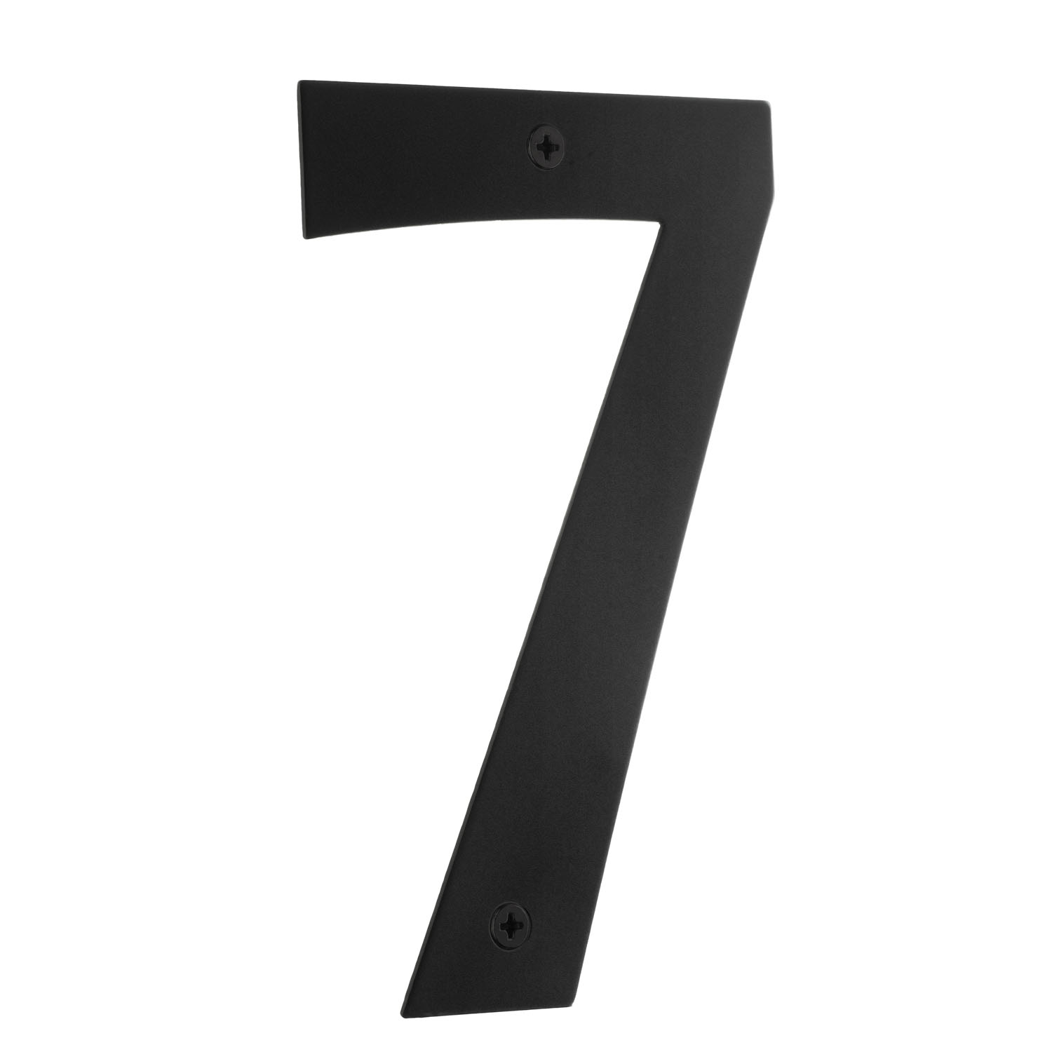 Smedbo Beslagsboden House Number 7 – Black Stainless Steel
