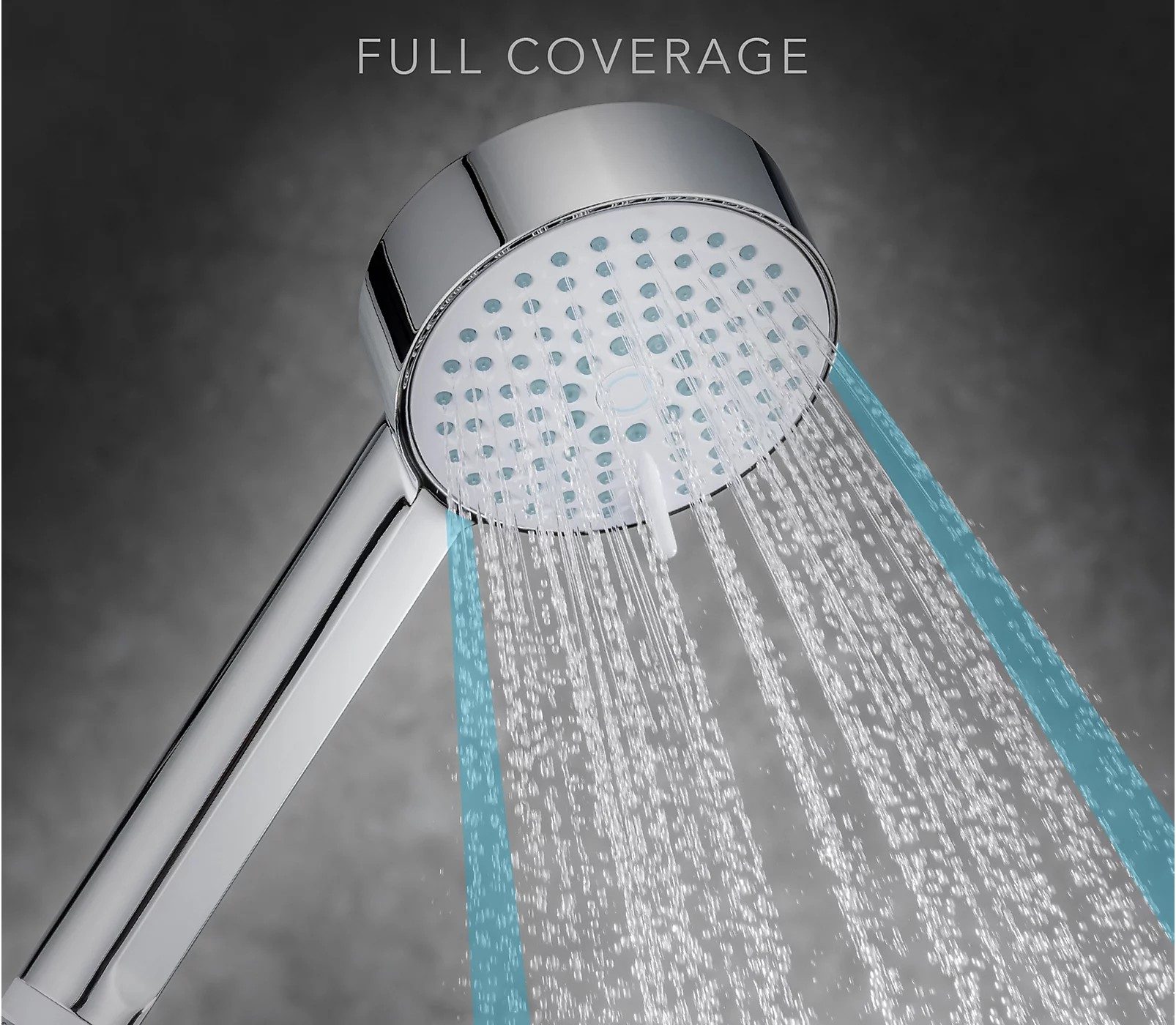 Mira Beat Eco Four Spray Showerhead – Chrome