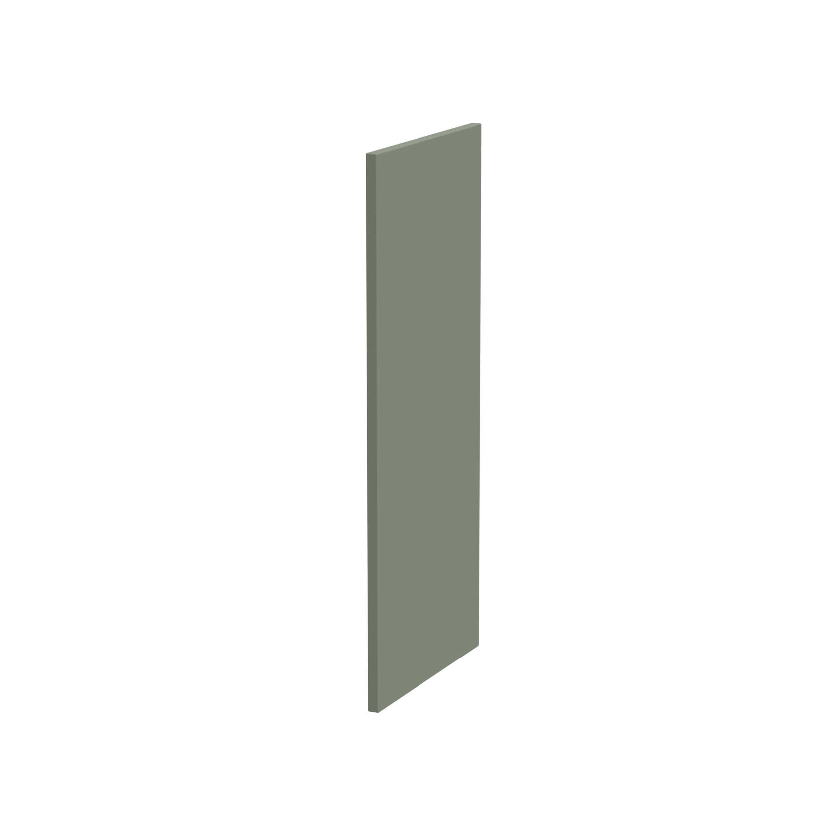 Nuie Lux Krest 835x370mm Infill/Decor End Panel – Fern Green