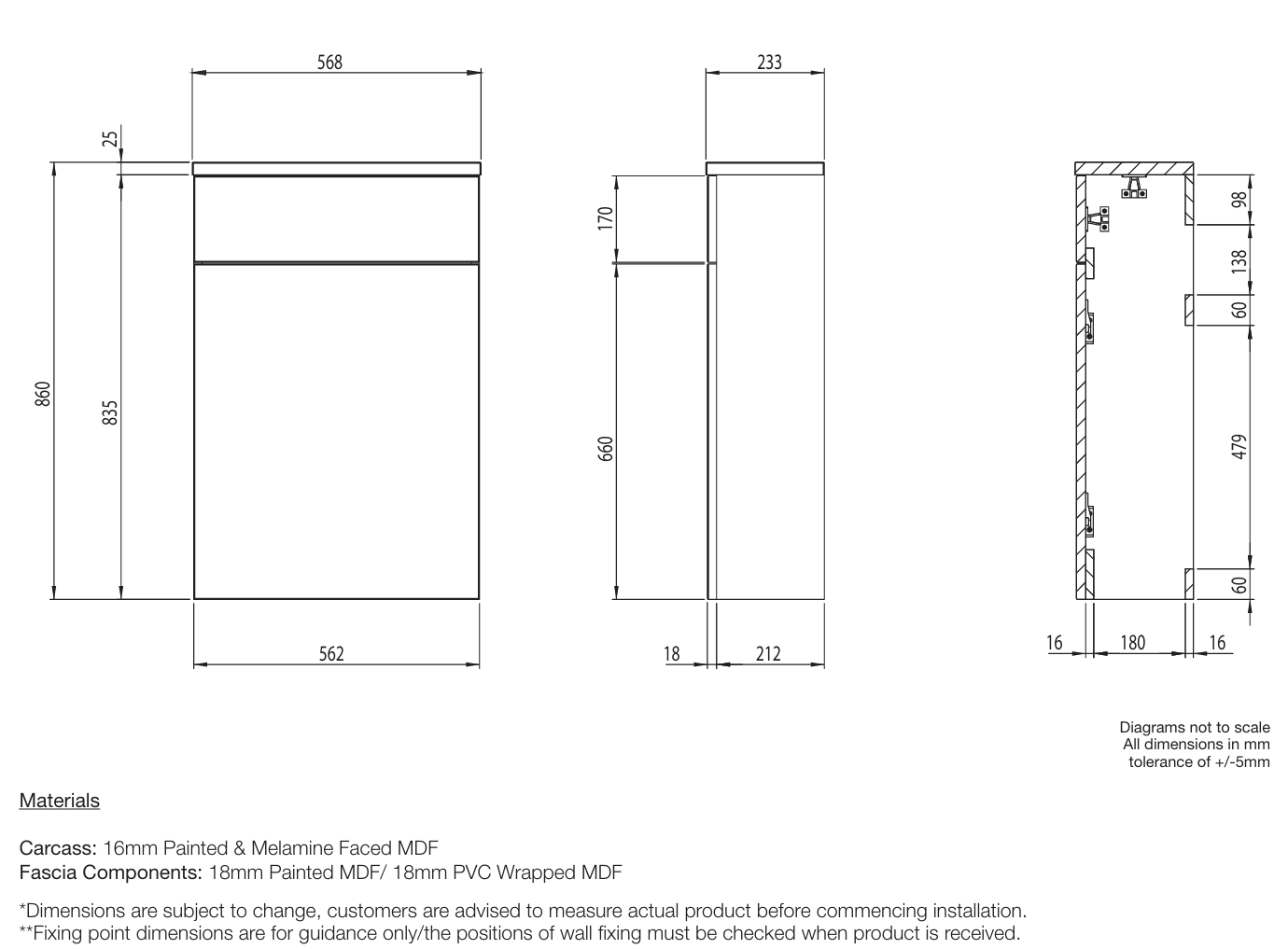 Roper Rhodes Back To Wall WC Unit & Worktop – Matt Coniston Blue