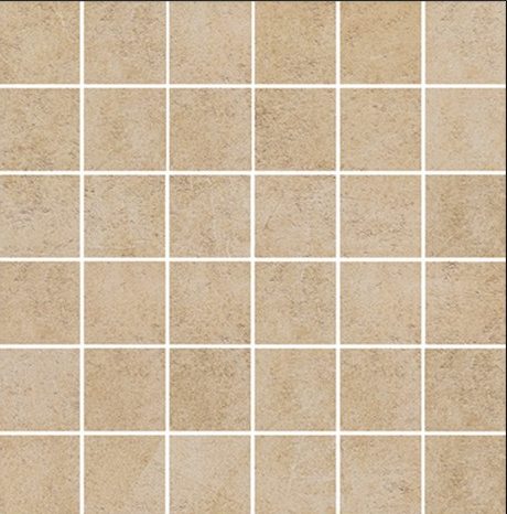 Abacus Lastra Beige Matt Porcelain Mosaic 30x30cm
