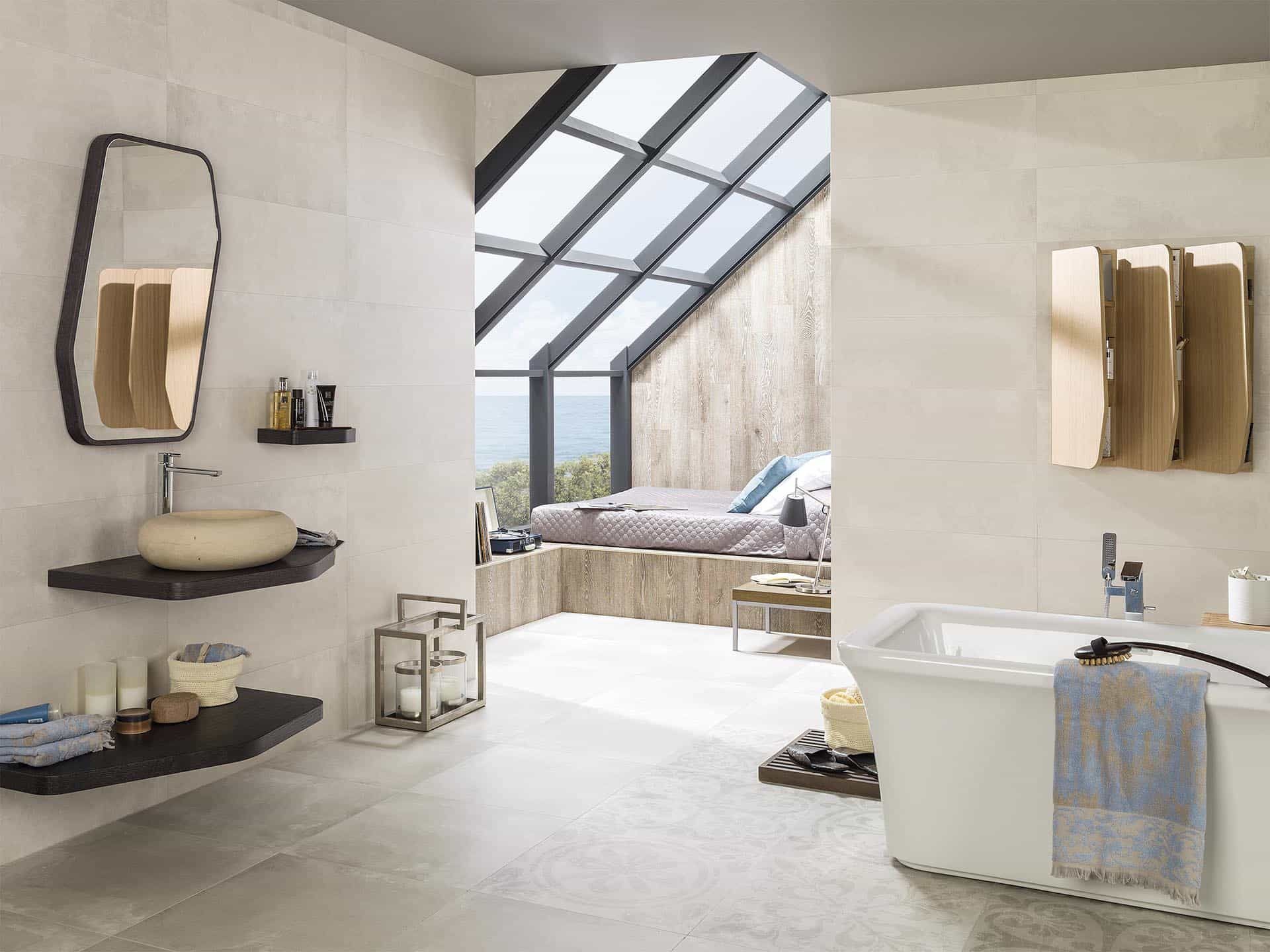 Porcelanosa Deco Harlem Caliza Tile 59.6×59.6
