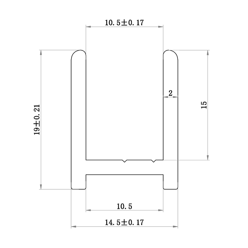 Abacus Glass Surface Channel Pack 10mm – Brushed Nickel