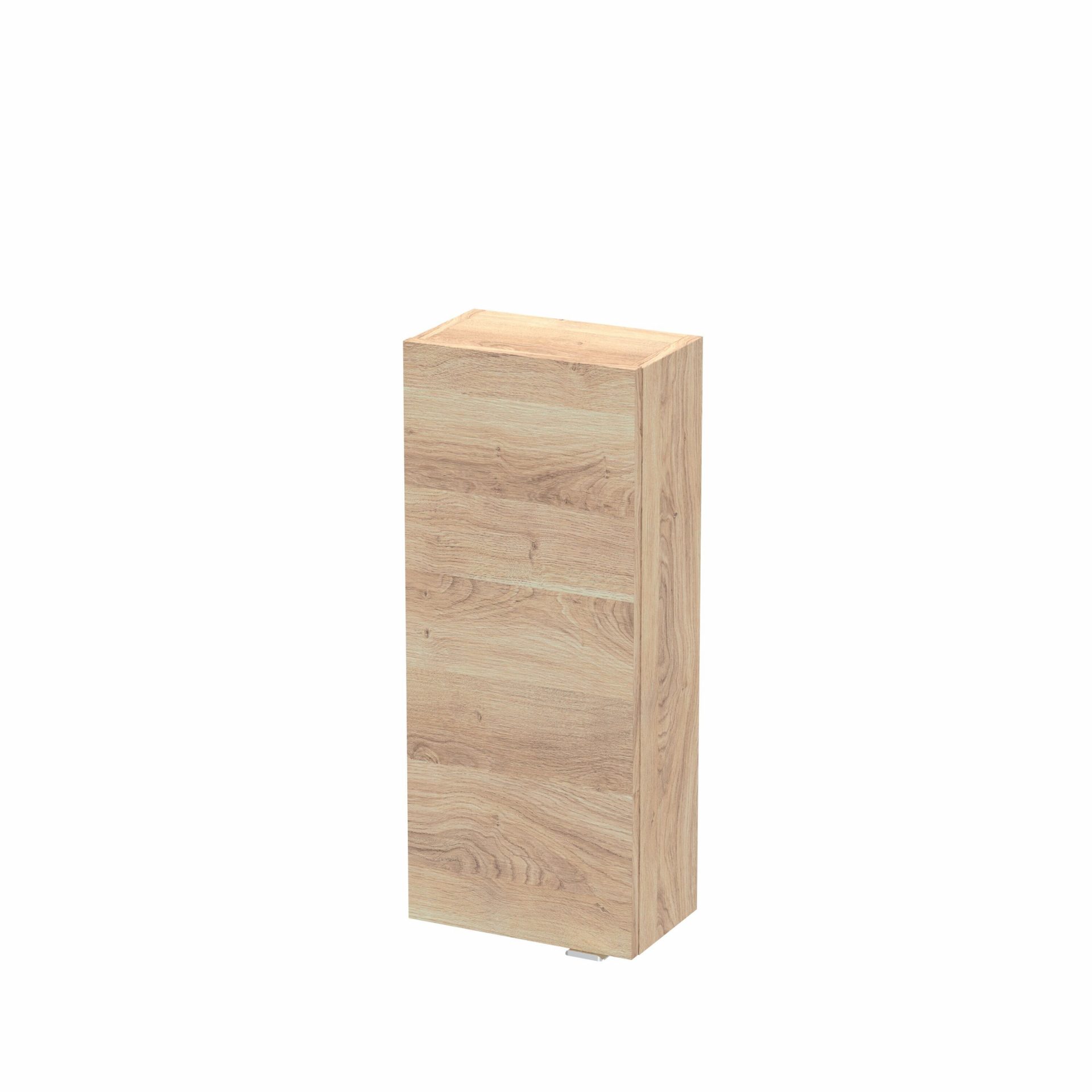 Hudson Reed Fusion Slimline 300mm 1 Door Wall Hung Unit – Bleached Oak