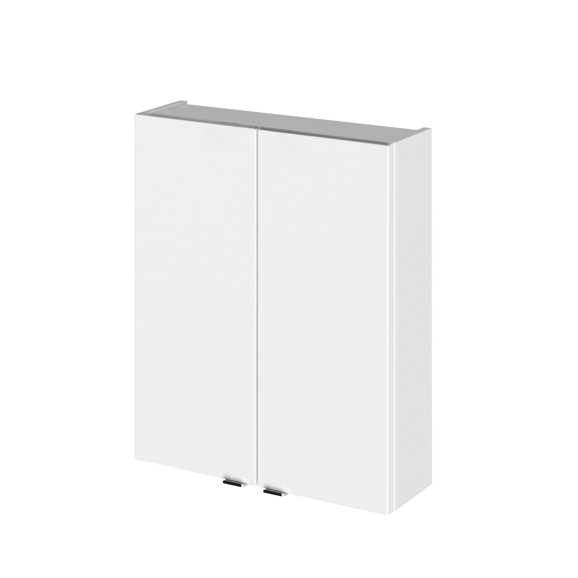 Hudson Reed Fusion Slimline 500mm 2 Door Wall Hung Unit – Gloss White