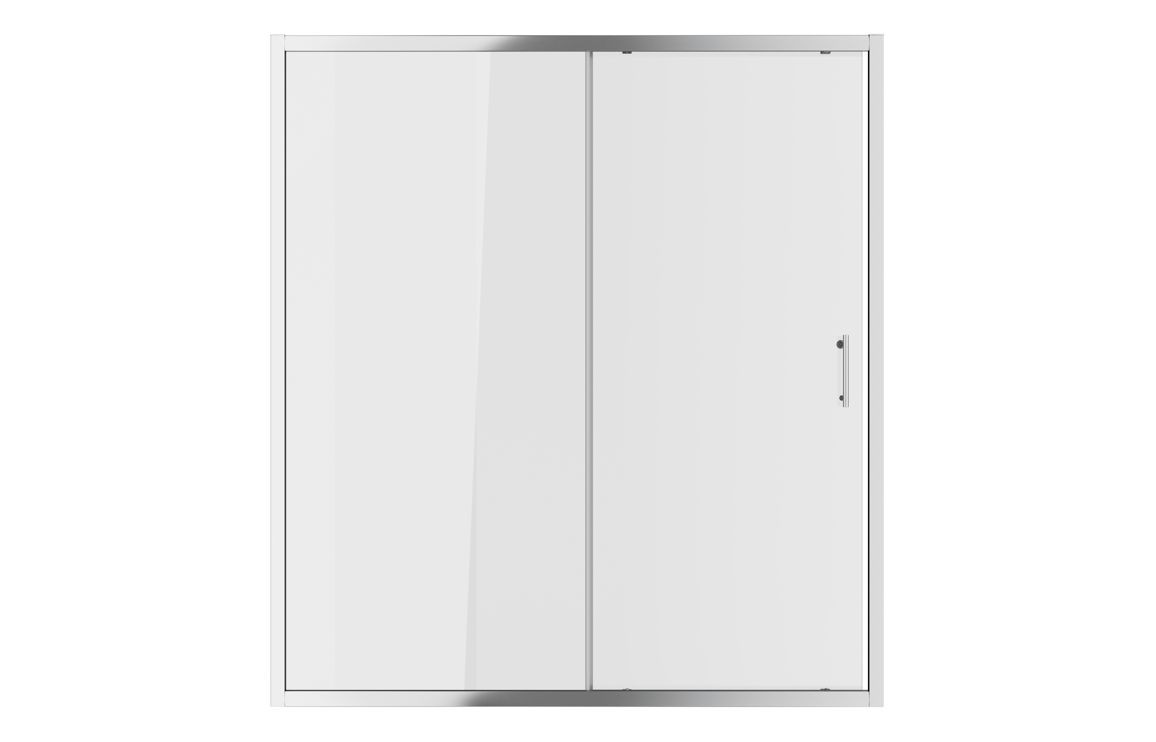 MyBathrooms Optimum Original Sliding Door Shower Enclosure – Chrome