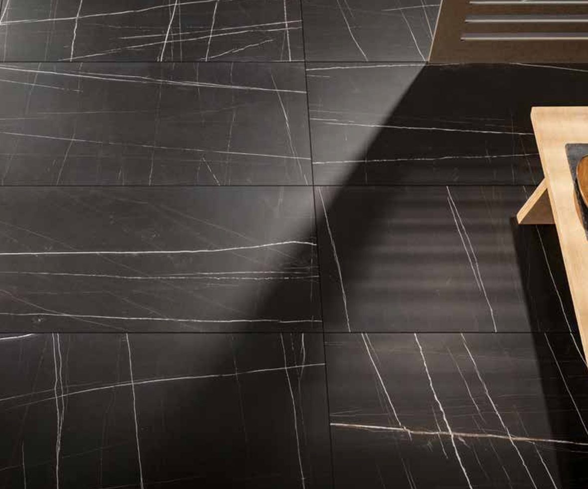 Abacus Trex Nero Matt Porcelain Tile 60x120cm