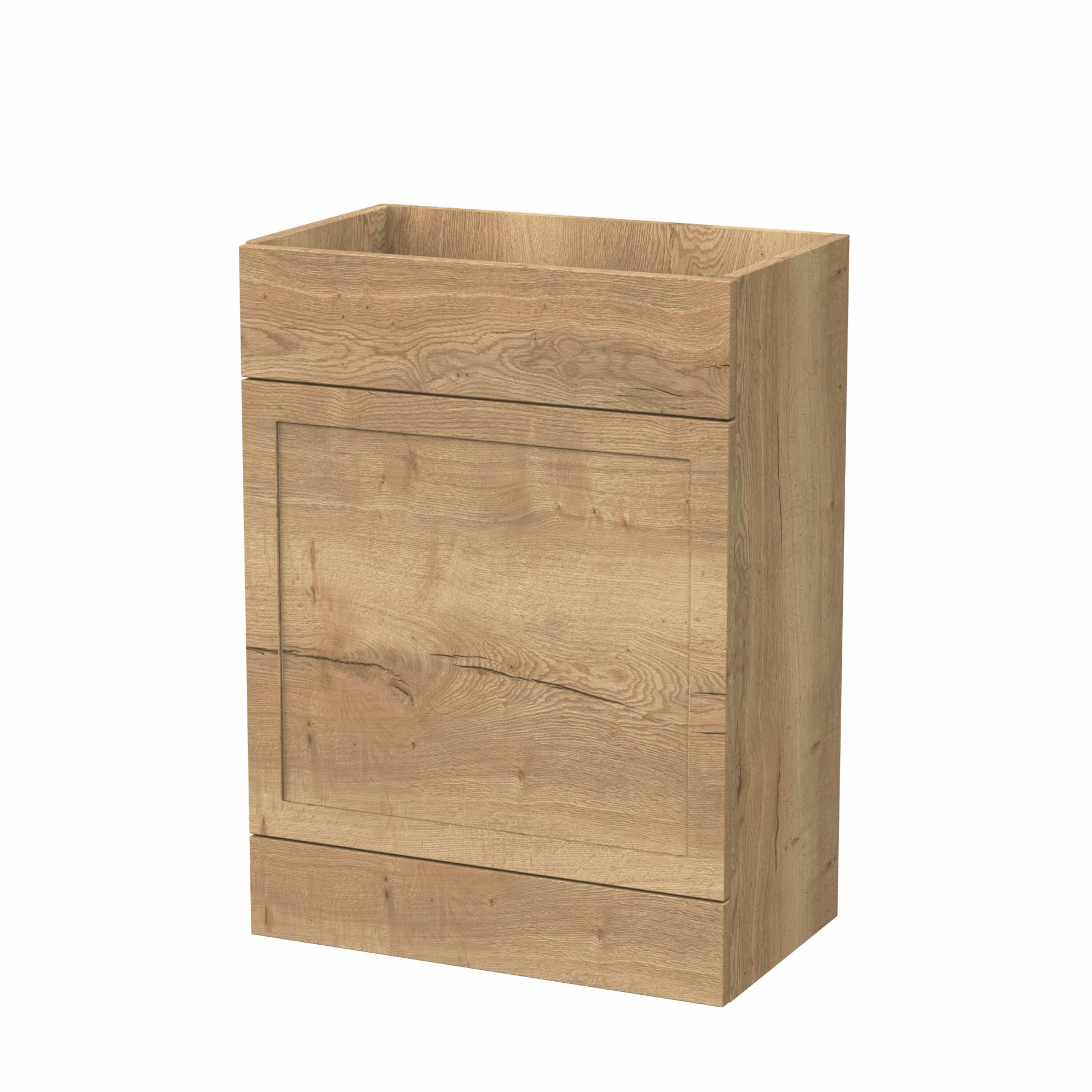 Nuie Lux Fable 600mm Standard Floorstanding WC Unit – Autumn Oak