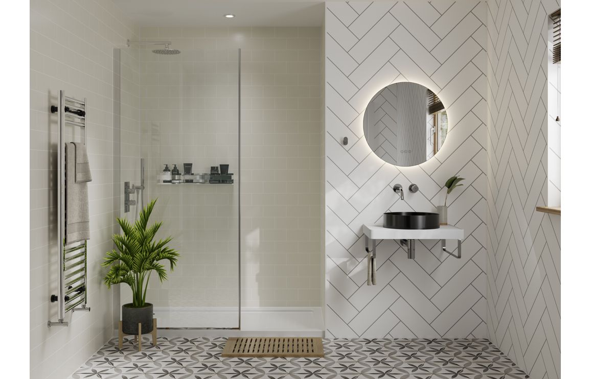 Abode Iox 375mm Round Steel Basin – PVD Black