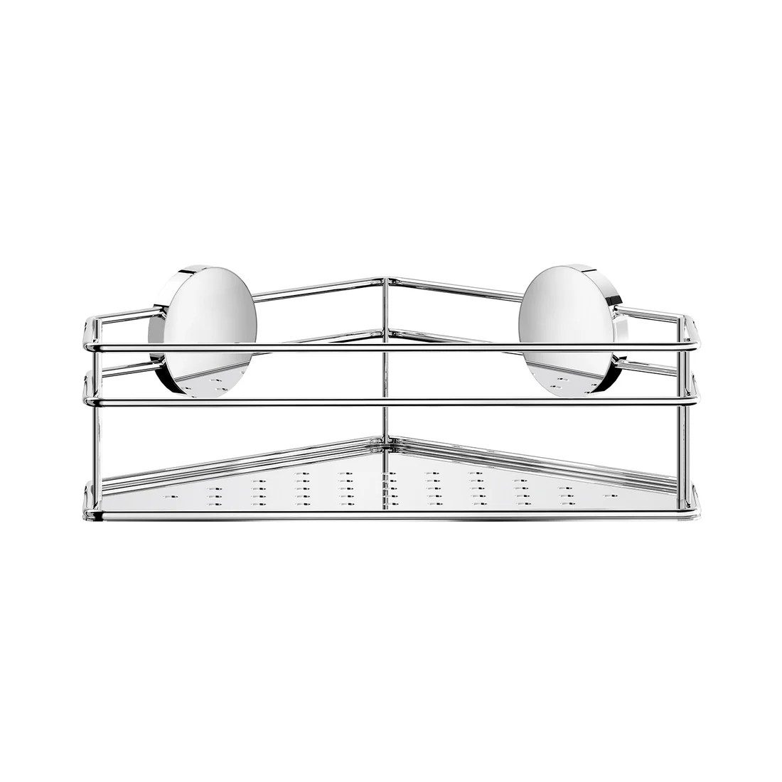 Smedbo Beslagsboden Corner Shower Basket, Self-adhesive – Chrome