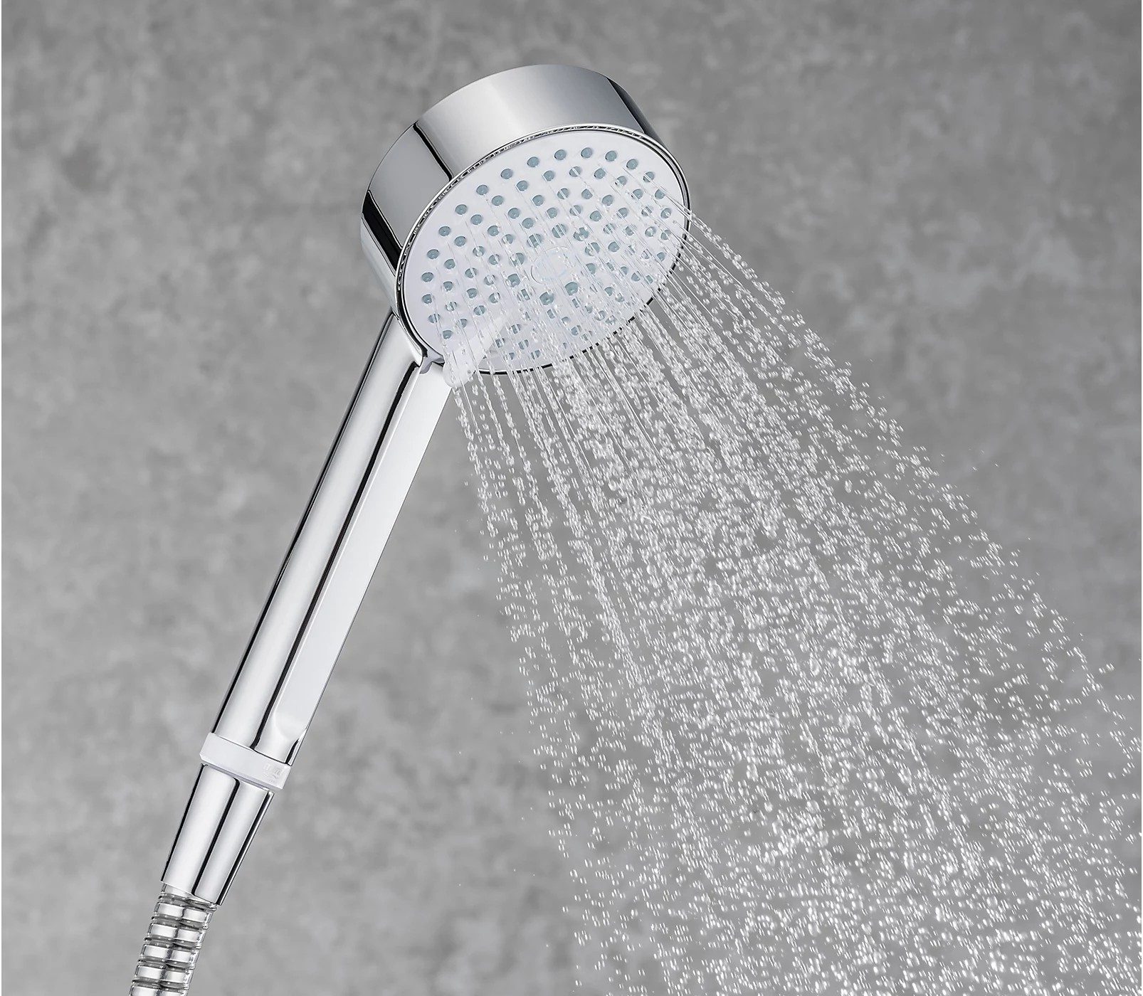Mira Beat Eco Four Spray Showerhead – Chrome