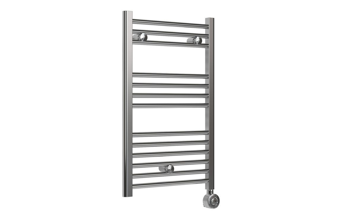 MyBathrooms Aurex Electric Straight Ladder Radiator – Chrome
