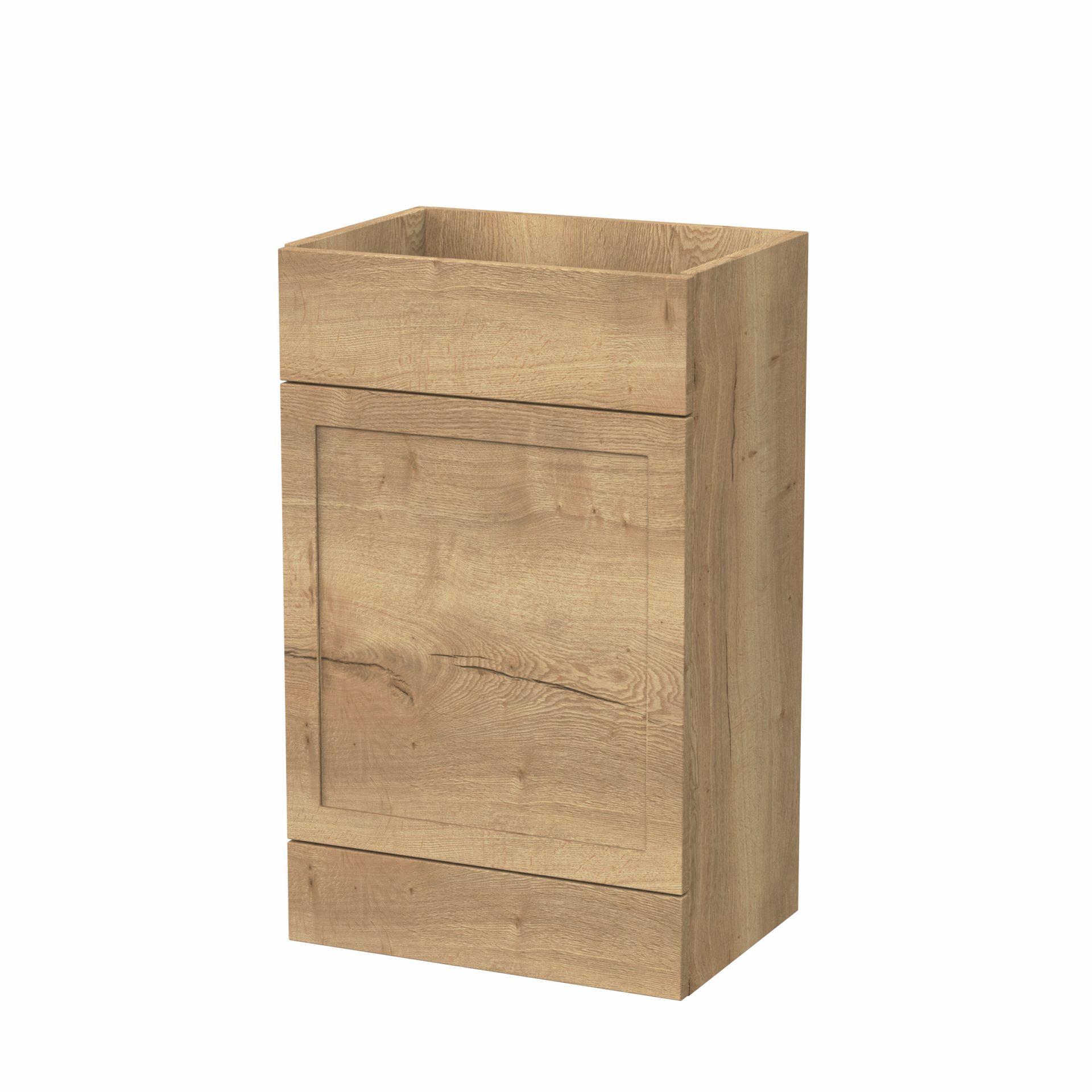 Nuie Lux Fable 500mm Standard Floorstanding WC Unit – Autumn Oak