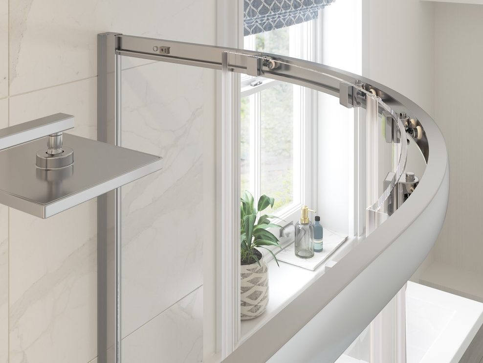 MyBathrooms Optimum Original 2 Door Quadrant Shower Enclosure – Chrome