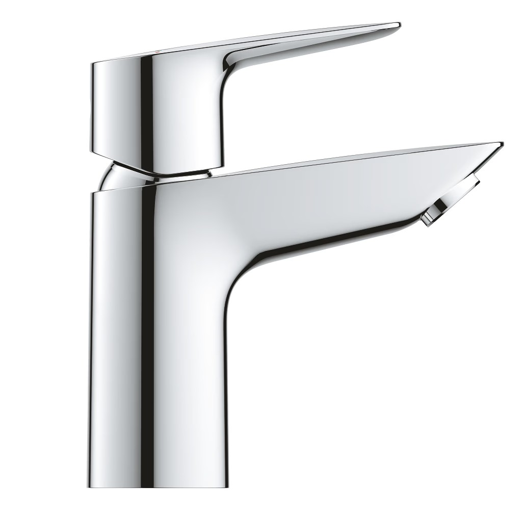 Grohe BauEdge Basin Mixer with Waste – Chrome