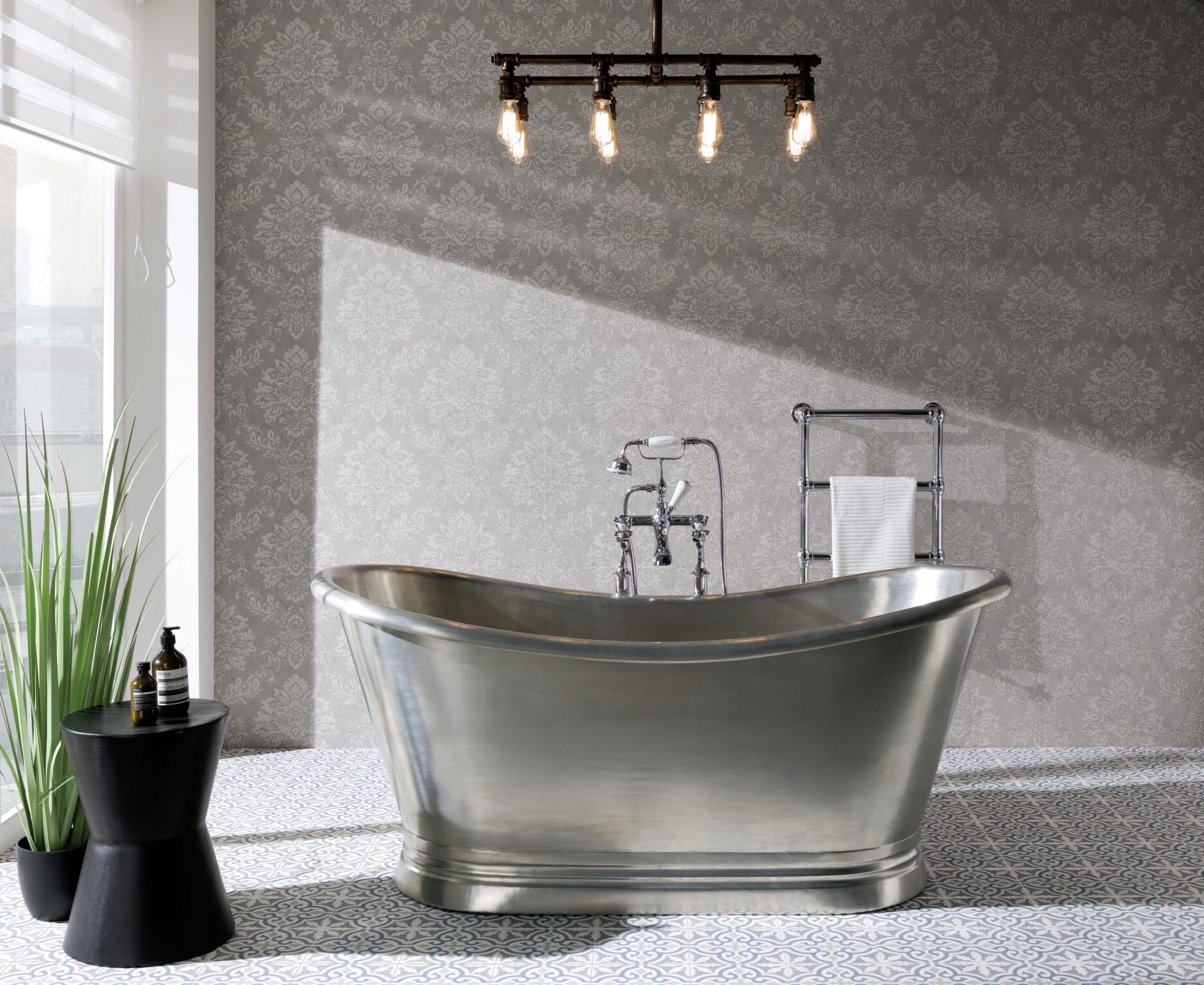 BC Designs Tin 1500mm Boat Freestanding Bath