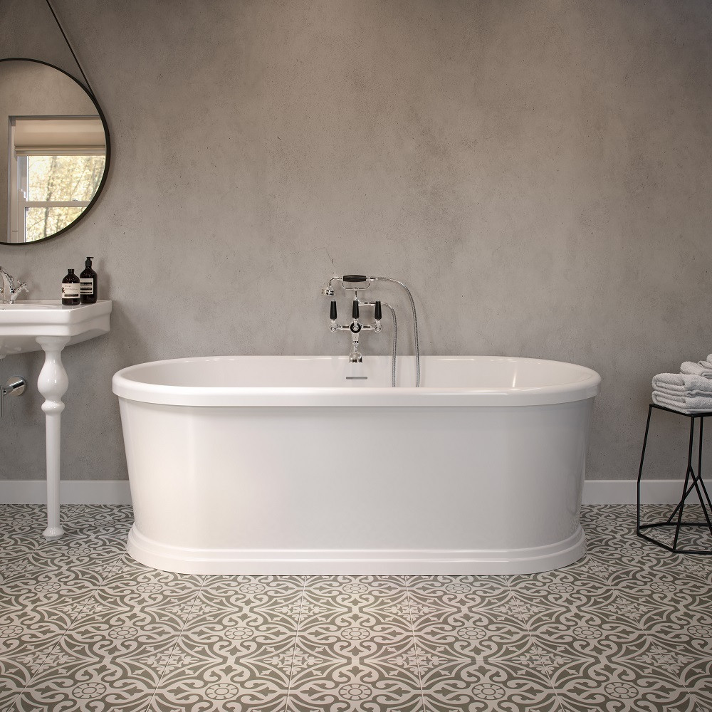 Holborn Double Ended Freestanding Tub 1800x850mm