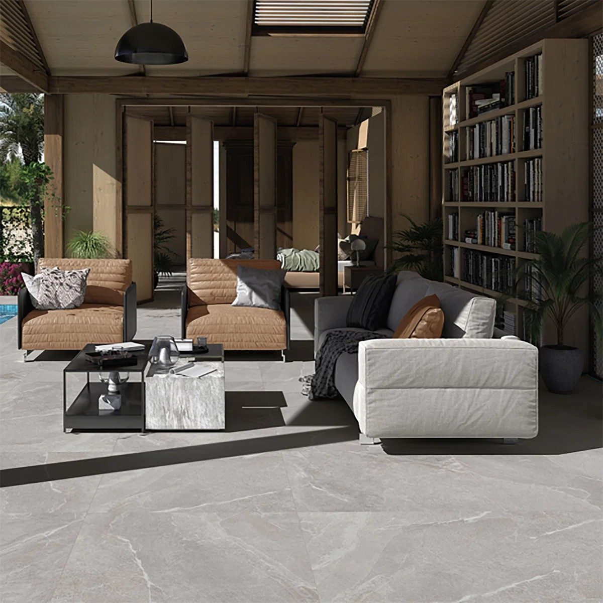 Bodo Grey Tile 100X100