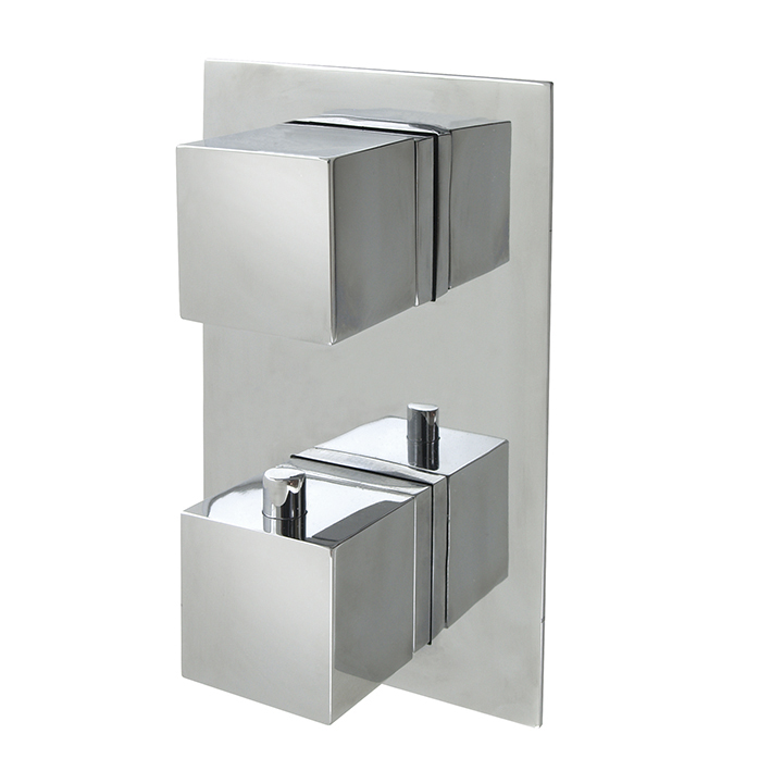 Porcelanosa Noken Square Shower Package – Chrome