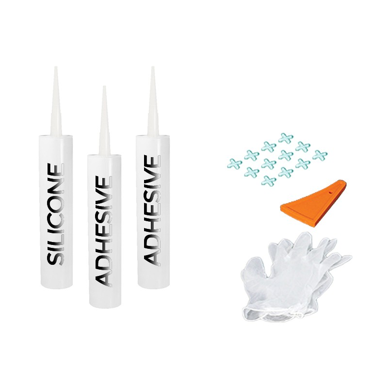 Abacus M1 Series PVC Panel Fitting Kit for up to 2 Panels