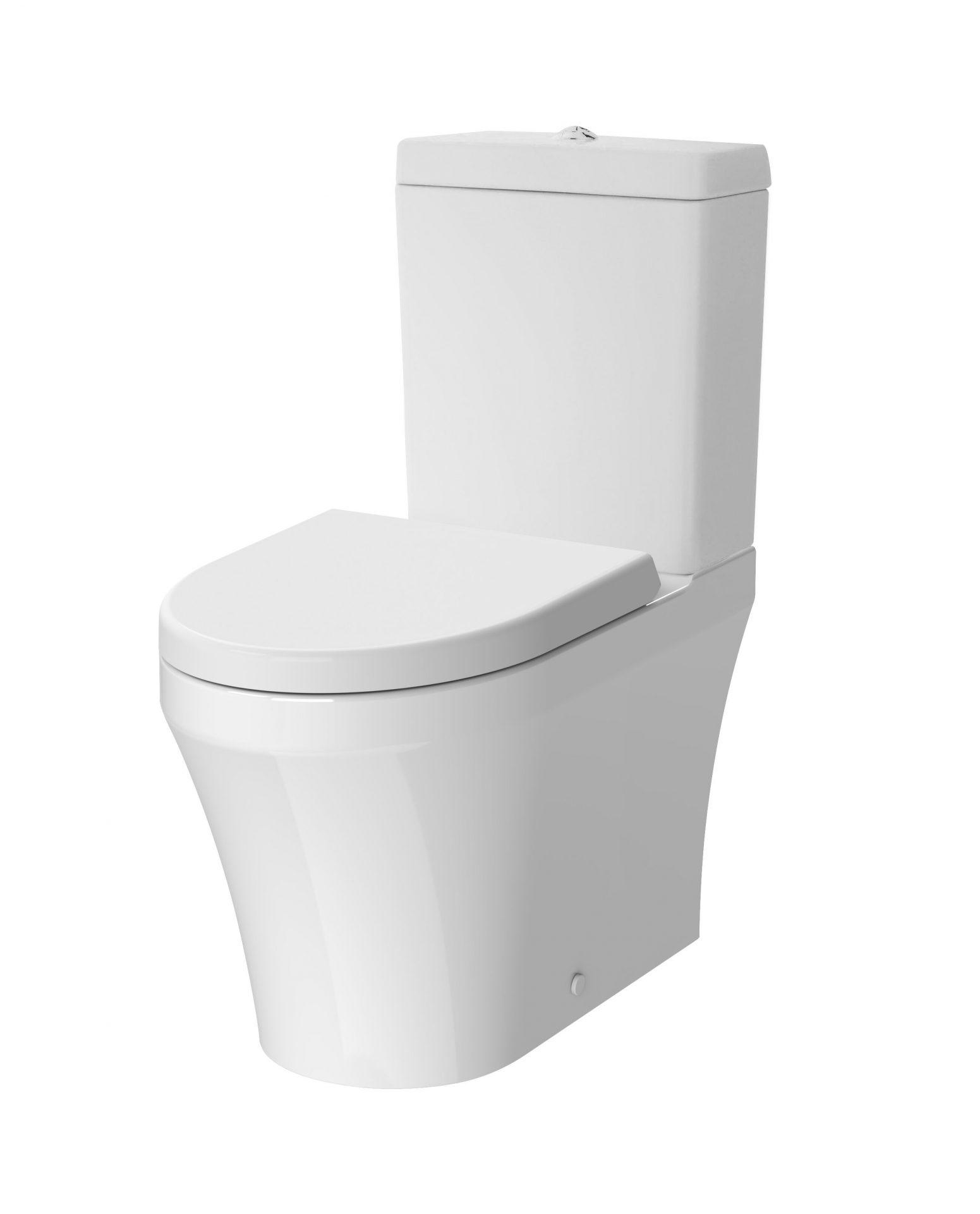 Nuie Lux Heacham Flush to Wall WC & Soft Close Seat