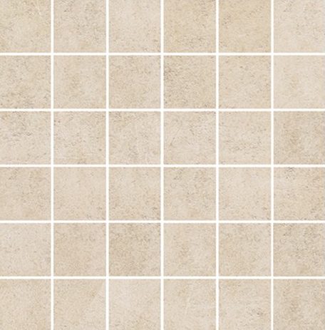 Abacus Lastra Almond Matt Porcelain Mosaic 30x30cm