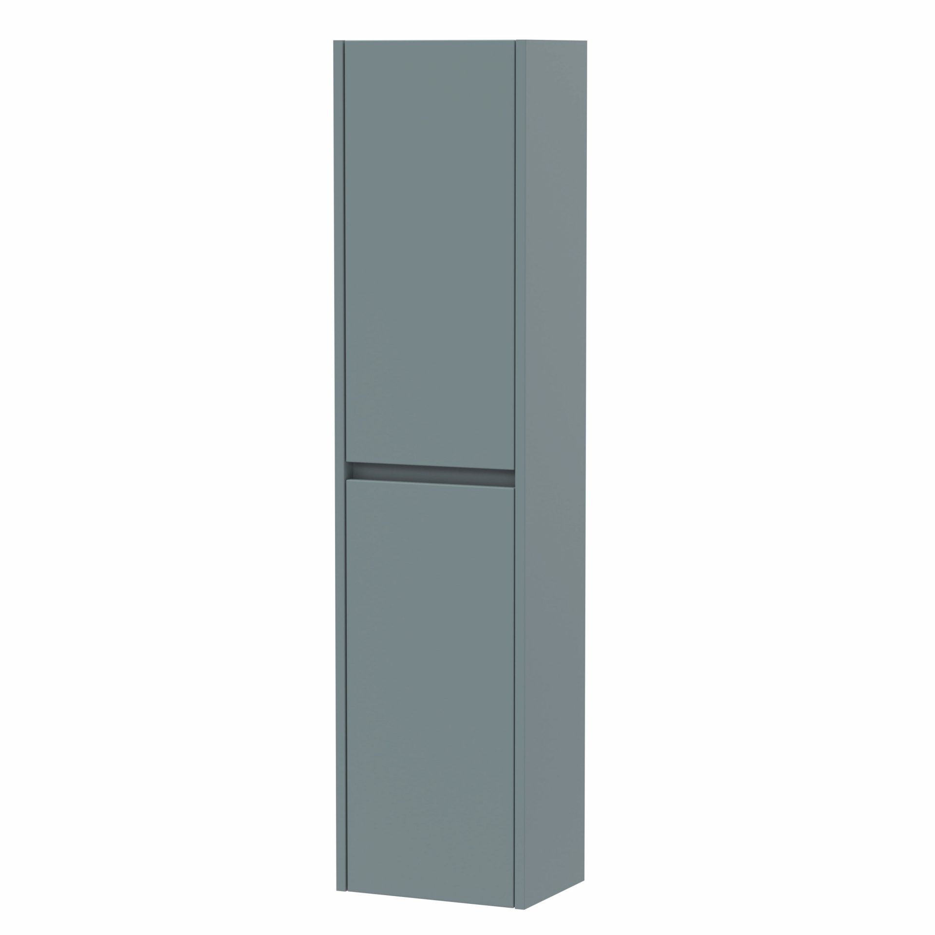 Nuie Havana 350mm Wall Hung Tall Cabinet – Coastal Grey