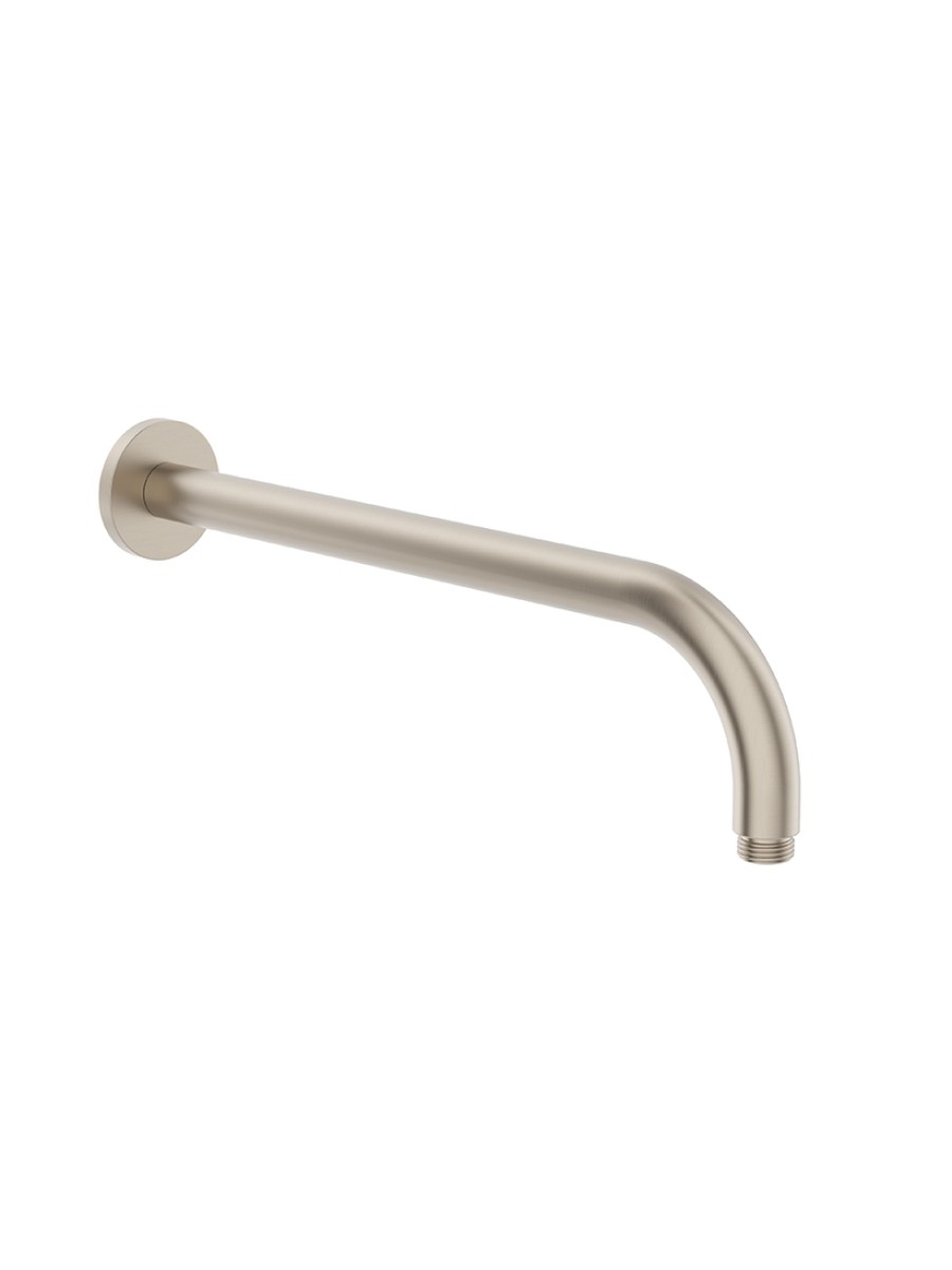 Sonas Sync Round Wall Shower Arm 345mm – Brushed Nickel