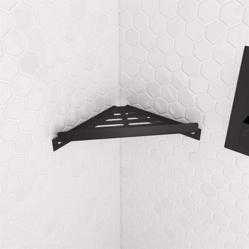 Eastbrook Tile Grout Shelf – Matt Black
