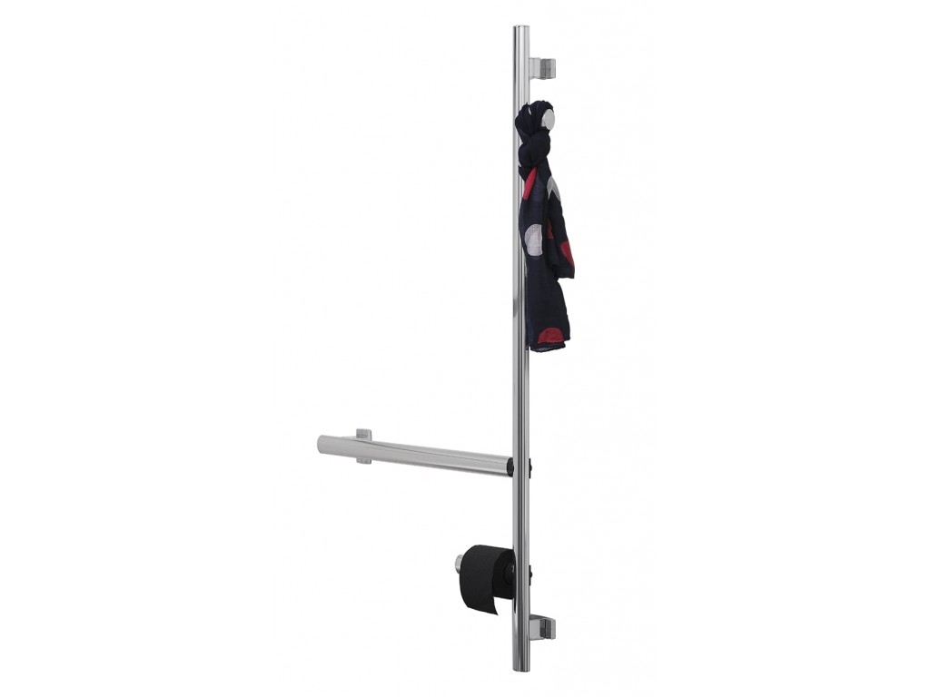 Pellet Arsis Multifunctional L-Shaped Grab Bar For Toilets – Anodized Aluminum