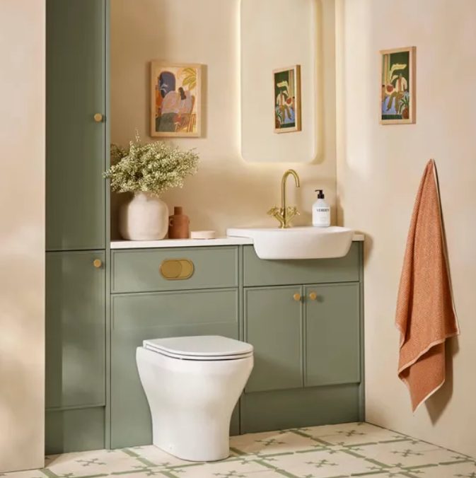 Roper Rhodes Elka Comfort Height Back To Wall WC & Slim Soft Close Seat