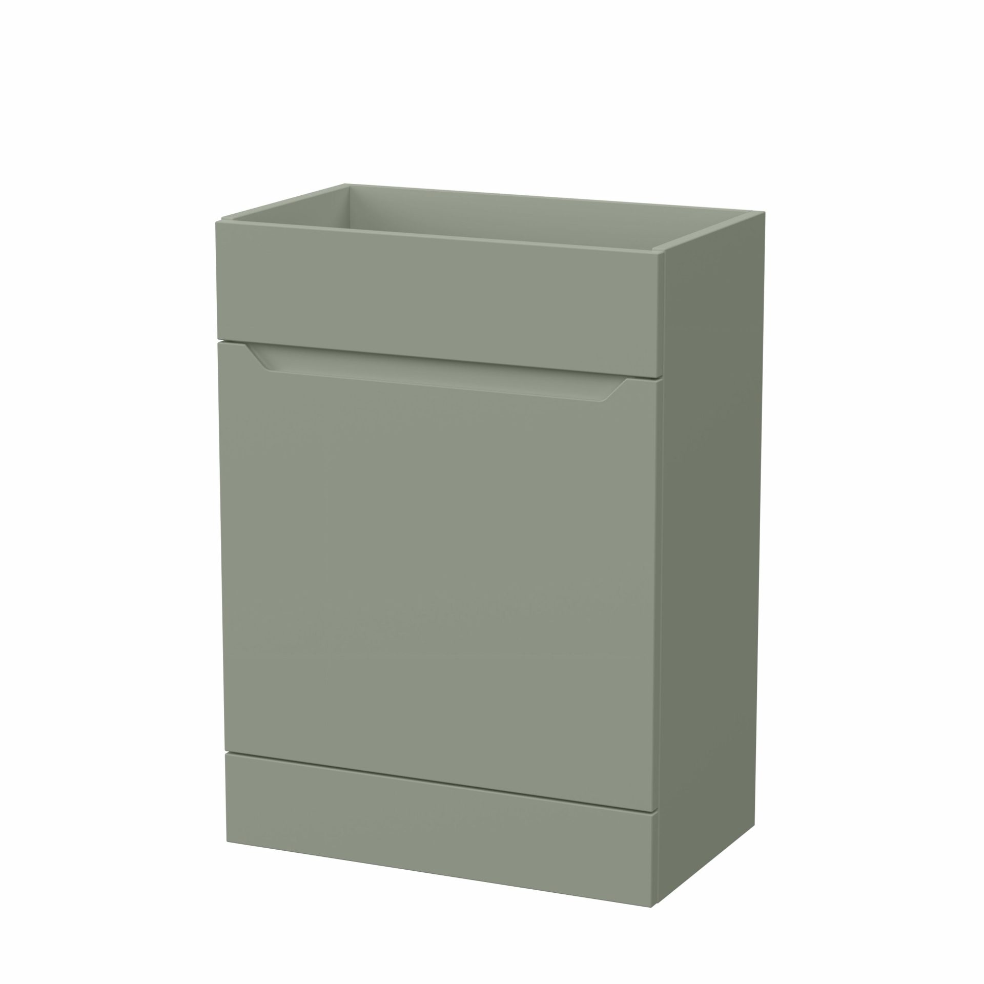 Nuie Lux Loave 600mm Standard Floorstanding WC Unit – Fern Green