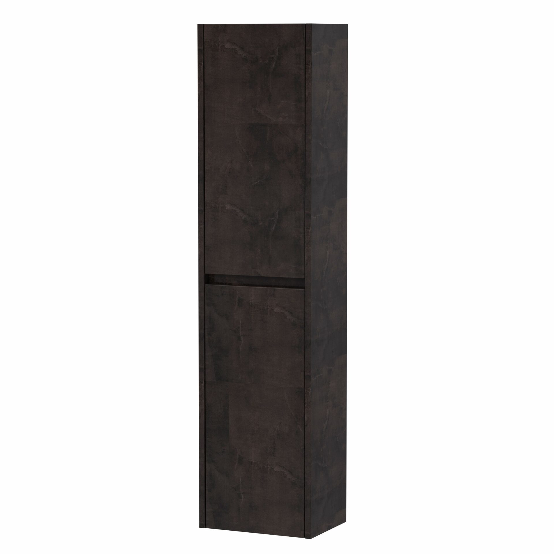 Nuie Havana 350mm Wall Hung Tall Cabinet – Metallic Slate
