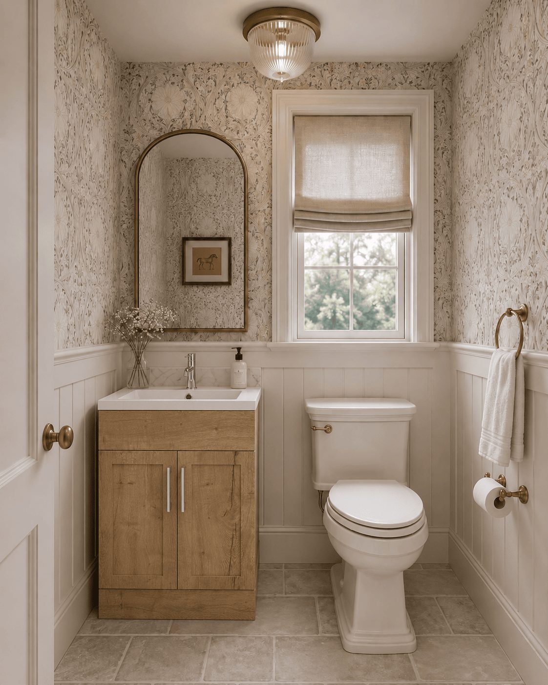 Nuie Lux Fable 500mm 2 Door Standard Floorstanding Unit – Autumn Oak