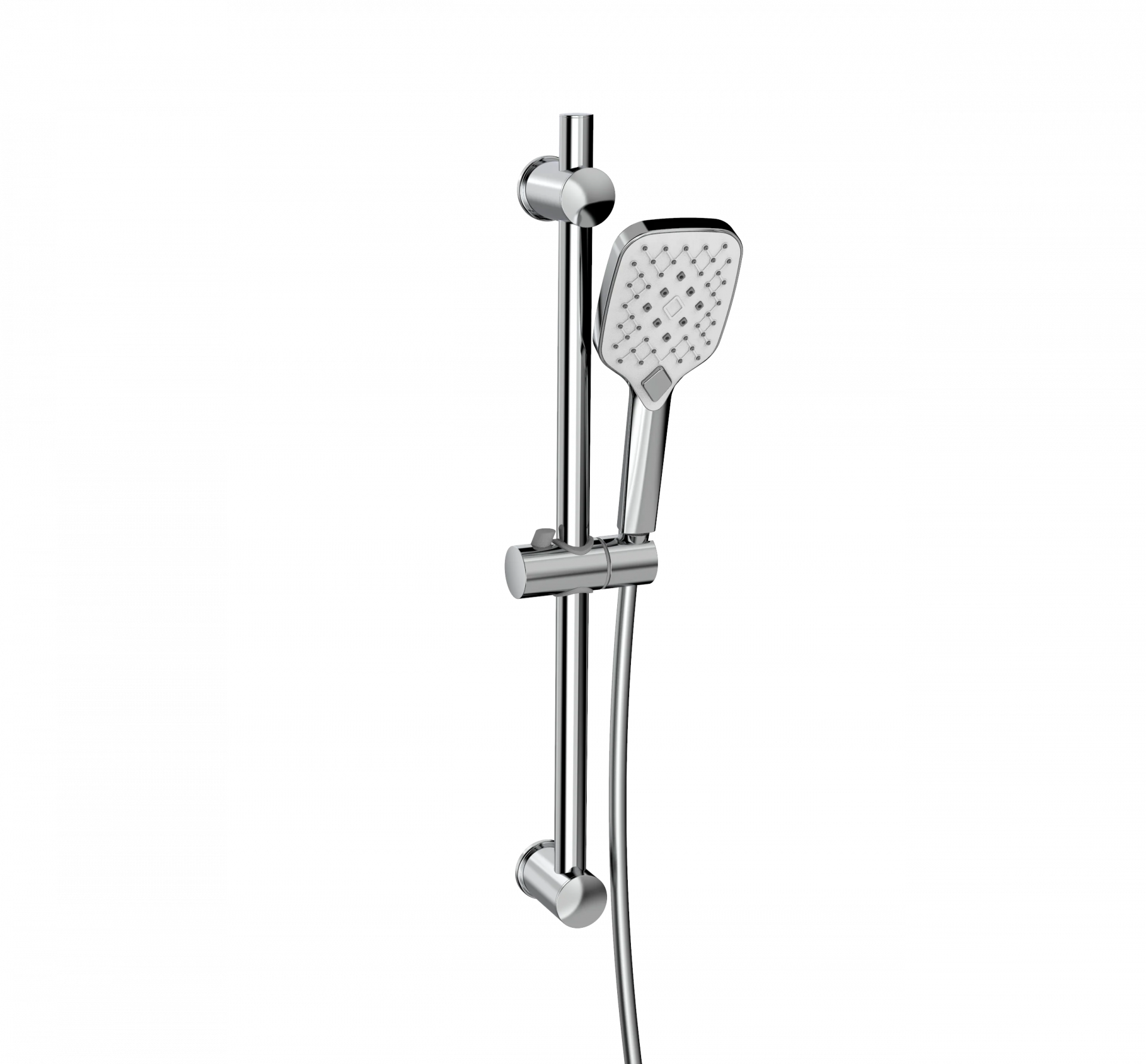 Kartell Kolt Thermostatic Bar Shower with Adjustable Slide Rail Kit – Chrome