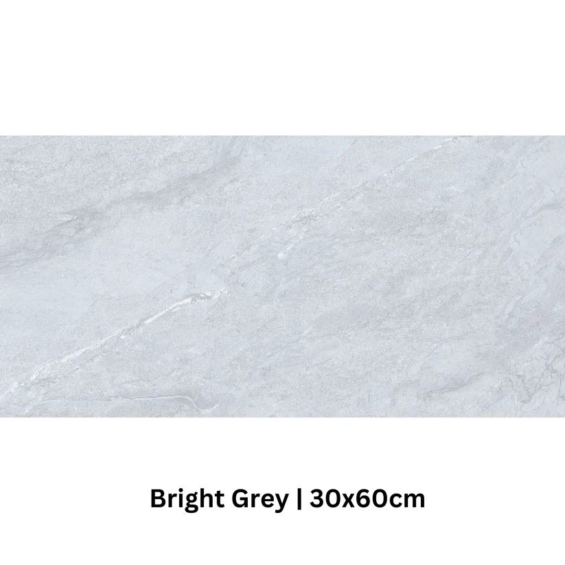 Ashville Bright Grey Matt 300x600mm