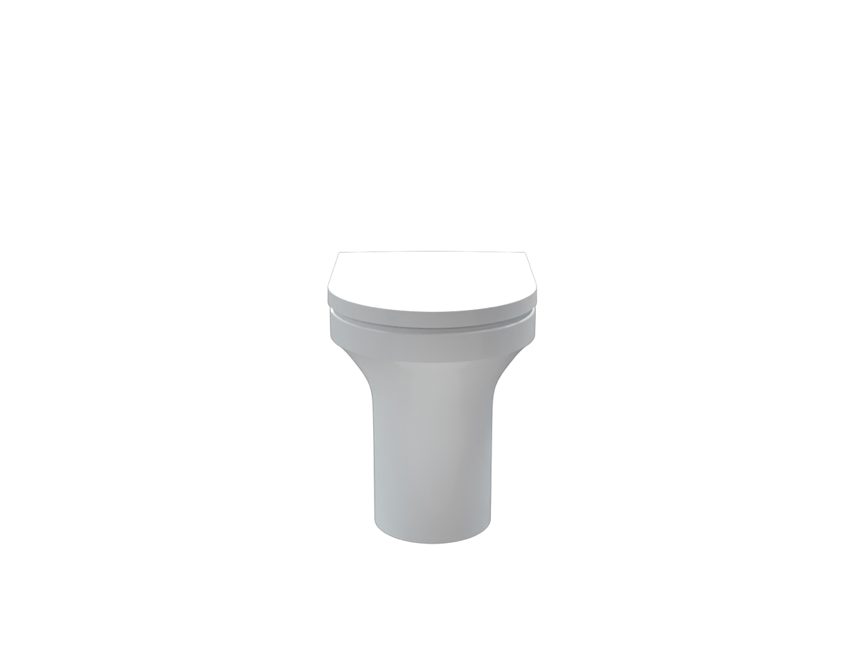 Aqua Elettra Rimless Back To Wall Pan & Soft Close Seat