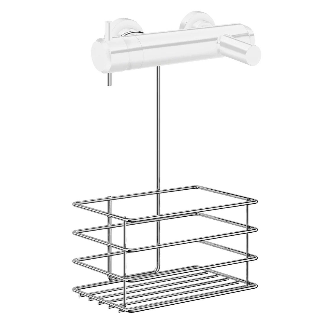 Smedbo Beslagsboden Shower Basket for Shower Mixer, Small – Chrome