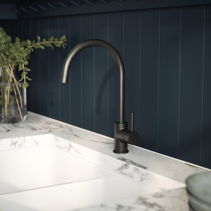 Nuie Lachen Mono Single Lever – Matt Black