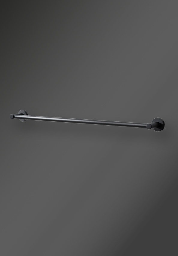 Miller Bond Towel Rail 645mm – Matt Black
