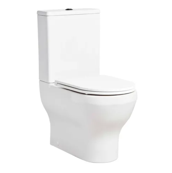 Roper Rhodes Elka Close Coupled Fully Enclosed WC & Slim Soft Close Seat