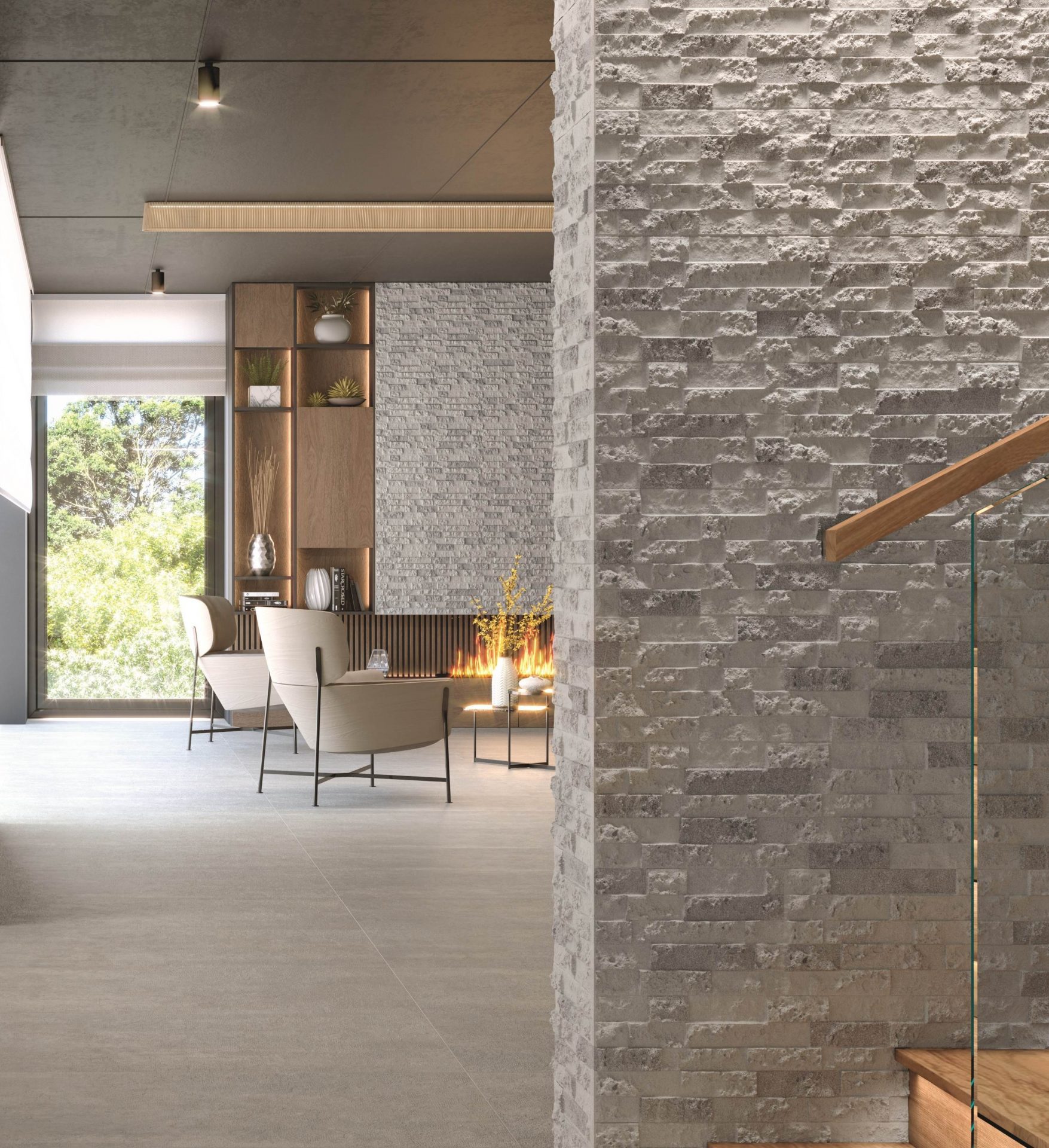 Navarra Gris Matt 600x200mm