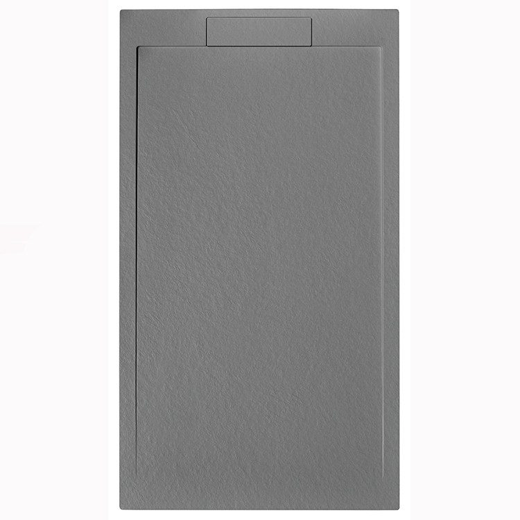 Tissino Giorgio Lux Rectangular Shower Tray – Grey Slate