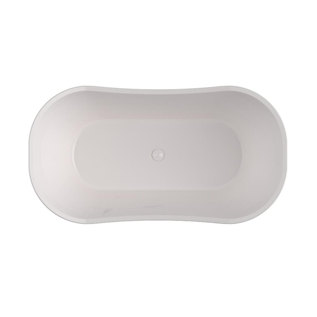 Eastbrook Beaufort Chesham Freestanding Bath & Waste 1524x813mm – White