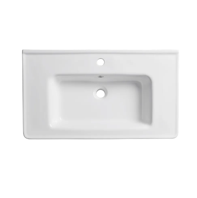 Roper Rhodes Fairmont 800mm Freestanding Vanity Unit & Basin – Gloss White